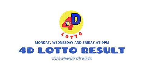 4D Lotto Result Today, September 8, 2023 .